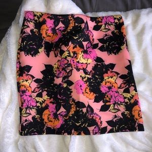 Floral skirt